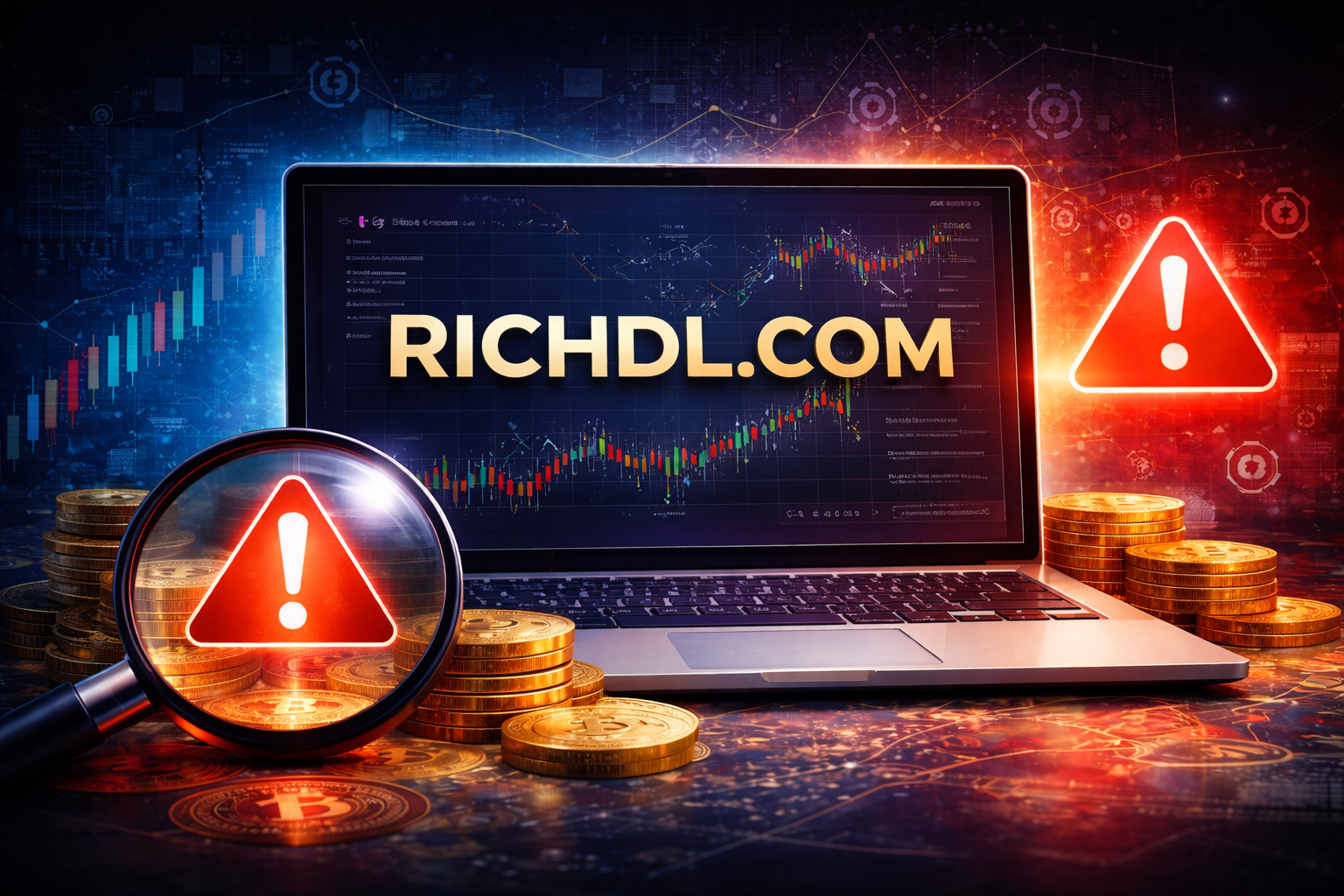 Forensic breakdown of richdl.com scam account freeze and compliance fee structure