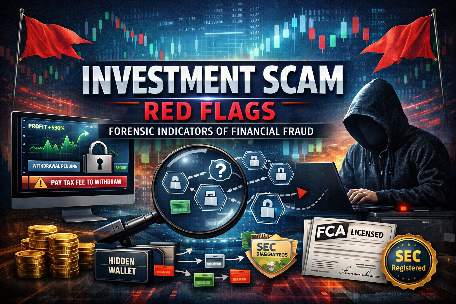 investment scam red flags forensic indicators of financial fraud