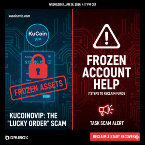 Forensic breakdown of kucoinovip.com frozen account withdrawal restrictions