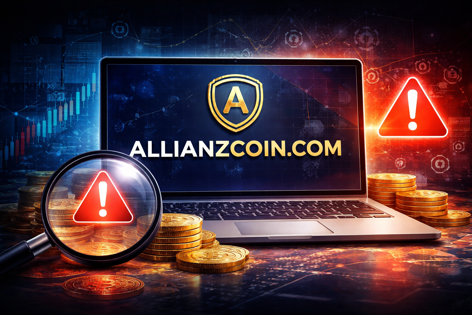 Forensic audit for the allianzcoin.com scam