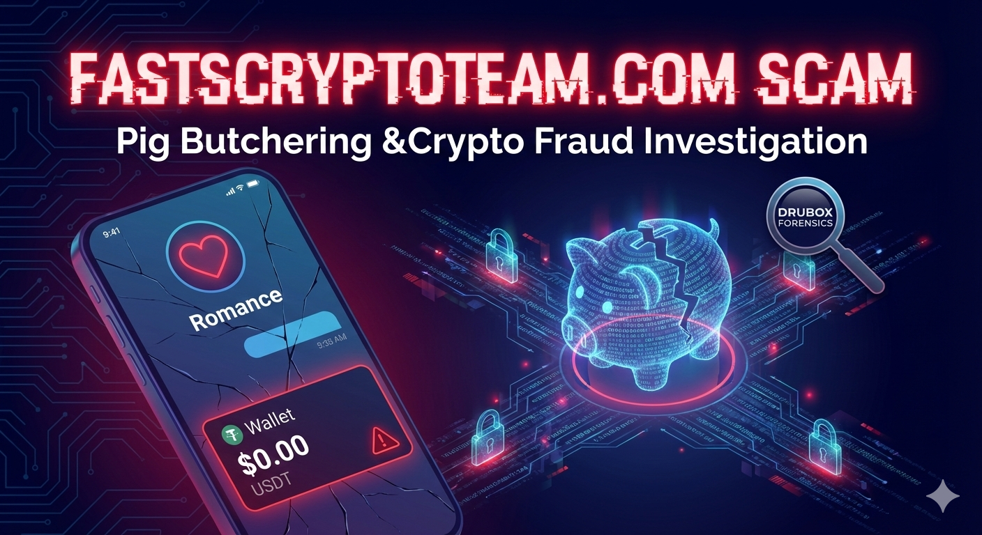 Strategic Analysis: The Fastscryptoteam.com scam and Managed Account Risks 5 A technical diagram illustrating the Fastscryptoteam.com scam and its use of fabricated dashboards to misappropriate user deposits.