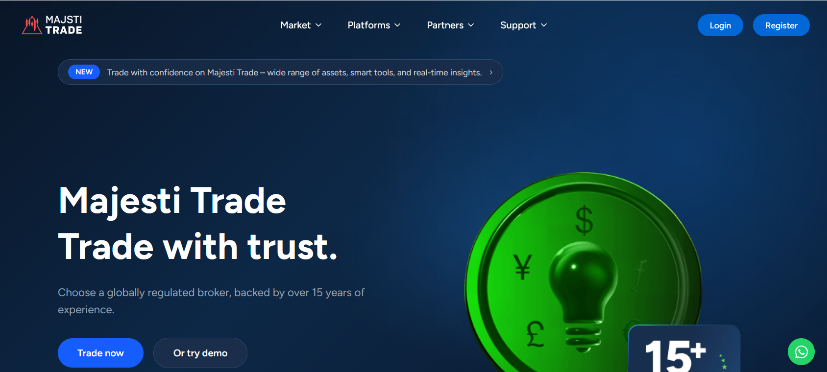 Forensic blockchain tracing diagram exposing the dashboard manipulation and withdrawal restriction logic of a Majesti Trade scam