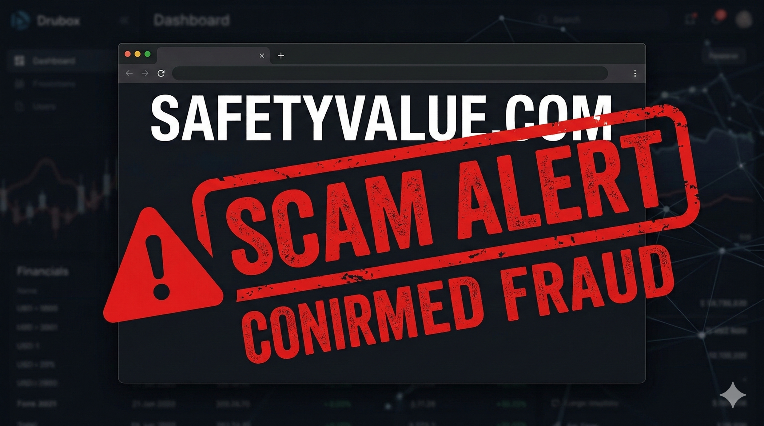 Forensic blockchain tracing diagram exposing the fabricated EVO AI trading simulation and advance-fee extortion logic of a SafetyValue scam