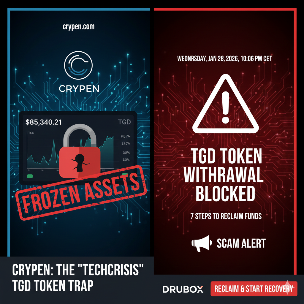 Crypen.com TGD Token Withdrawal: Forensic Analysis of Token Lock and Exit Restrictions 5 crypen.com TGD token withdrawal forensic analysis of token lock and exit restriction model