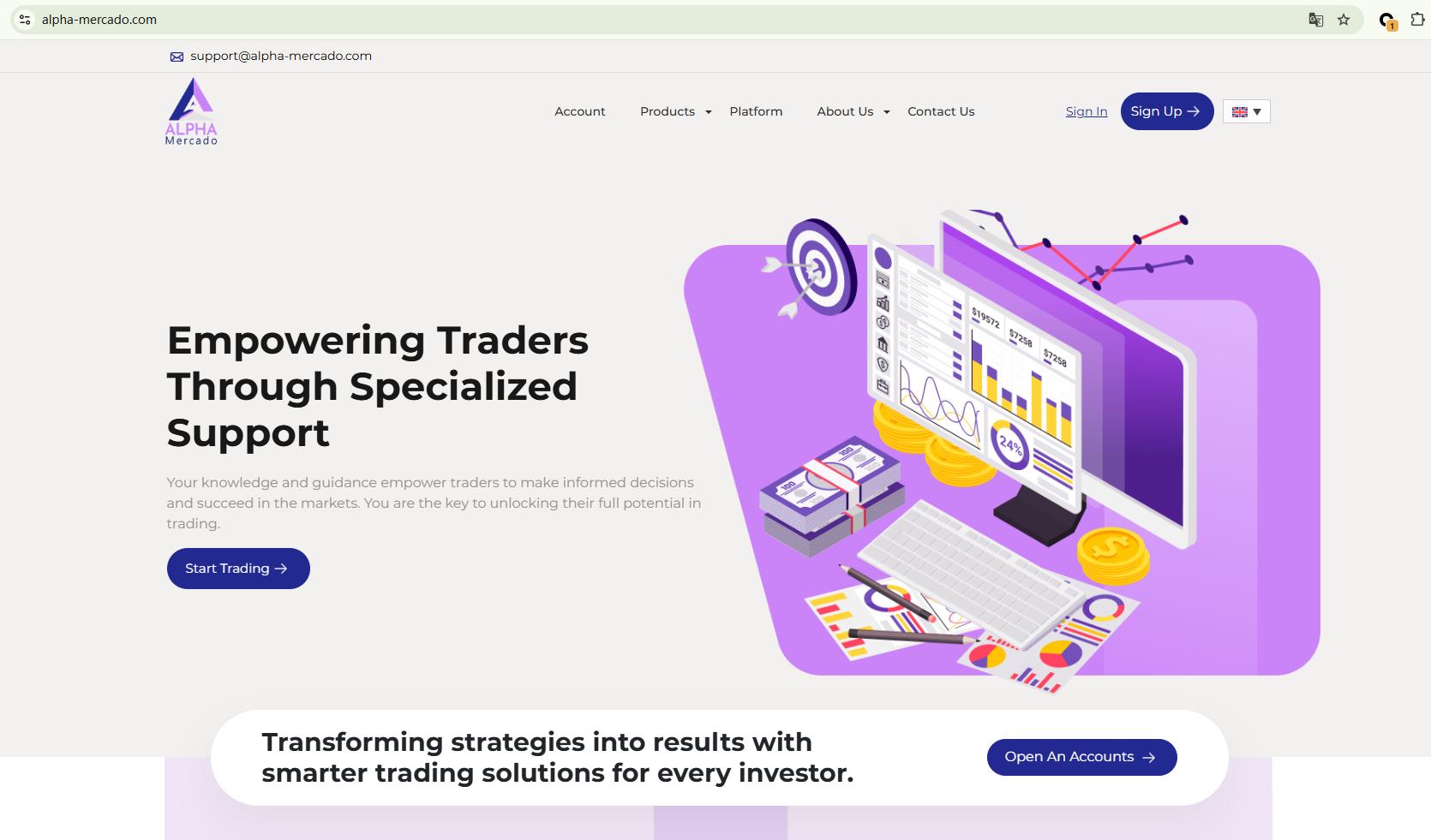 A digital forensic investigation into the Alpha Mercado scam, highlighting the total lack of corporate transparency and the anonymous extortion trap.