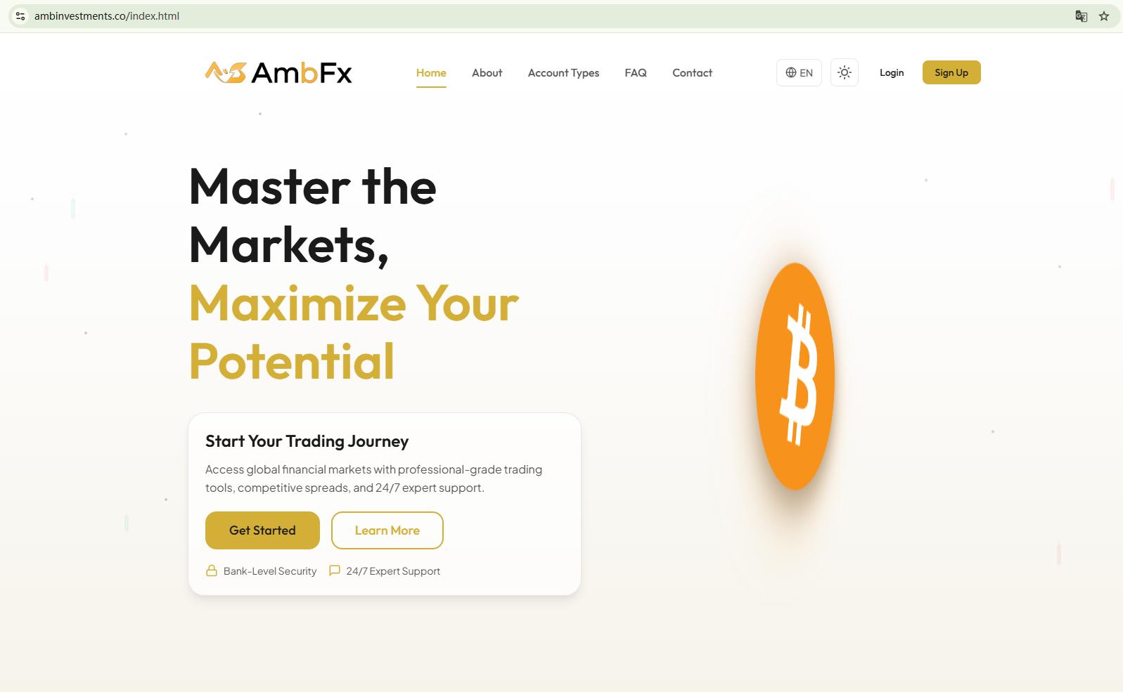 A visual map showing AmbFx's stolen corporate identity claims and the official regulatory warning from FINMA.