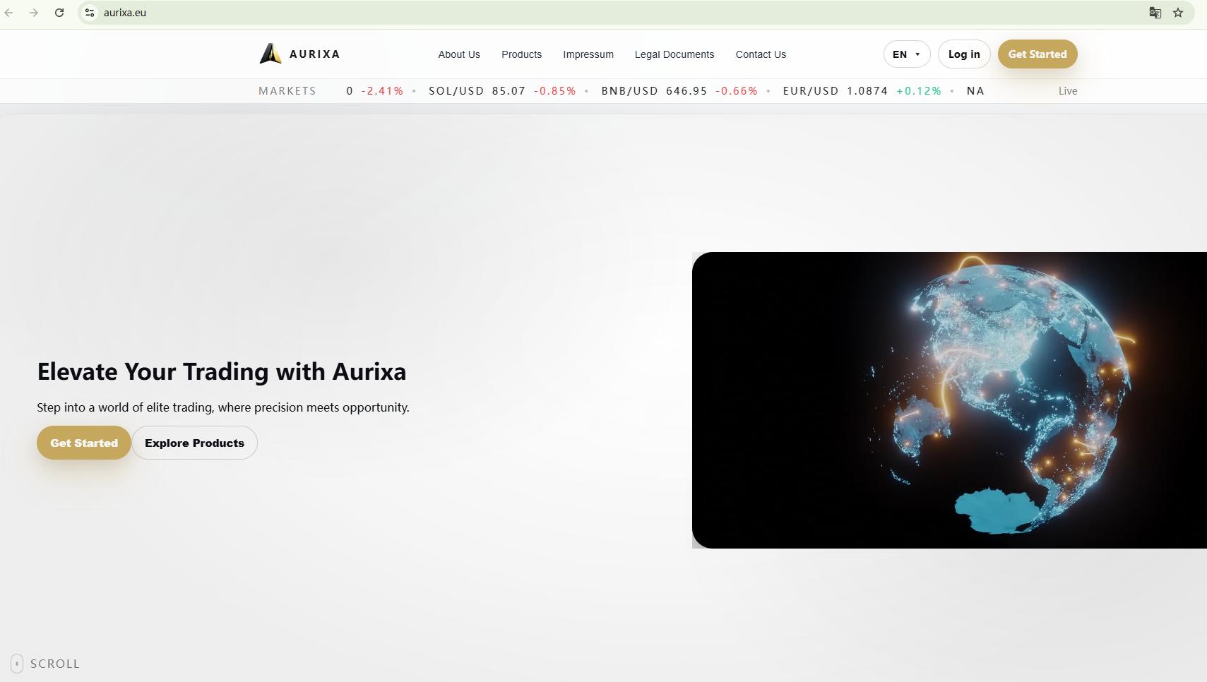 A forensic investigation into the Aurixa multi-domain scam broker, showing how its simulated trading portals lock user account withdrawals.