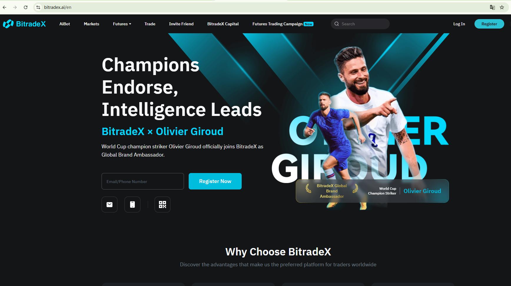 A forensic investigation into the BitradeX fake AI broker scam, exposing its deceptive FinCEN claims and withdrawal upgrade traps.