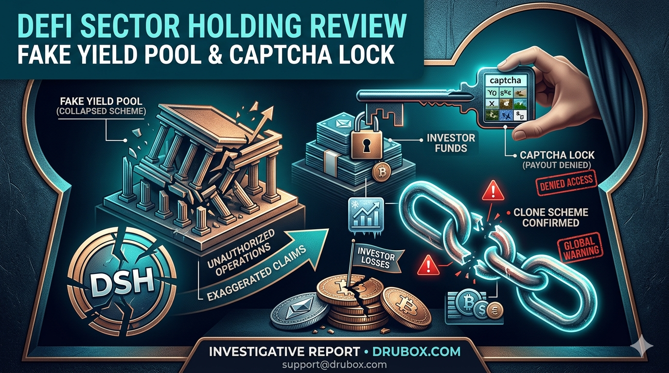 A forensic investigation into the Defi Sector Holding clone broker, showing how its hidden directory portal locks user account withdrawals.