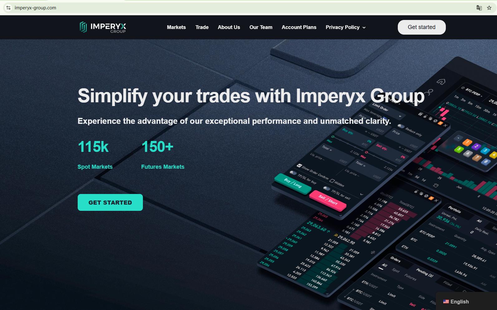A forensic investigation into the Imperyx Group scam broker, exposing how its simulated terminal locks user account balances behind fake verification fees.