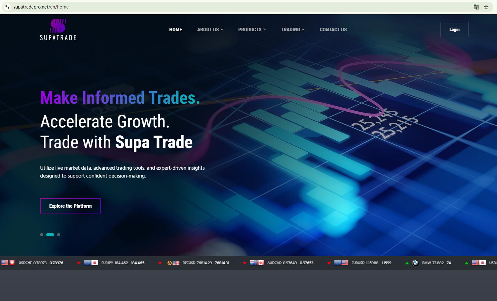 A digital forensic investigation into the Supa Trade scam, highlighting the fake Swiss FINMA geographic authority claim and advance-fee extortion.